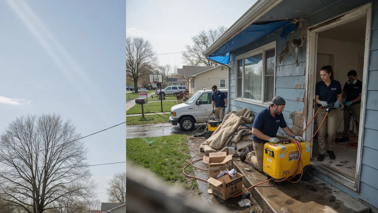 Basement Flood Cleanup in Triplett, MO near me